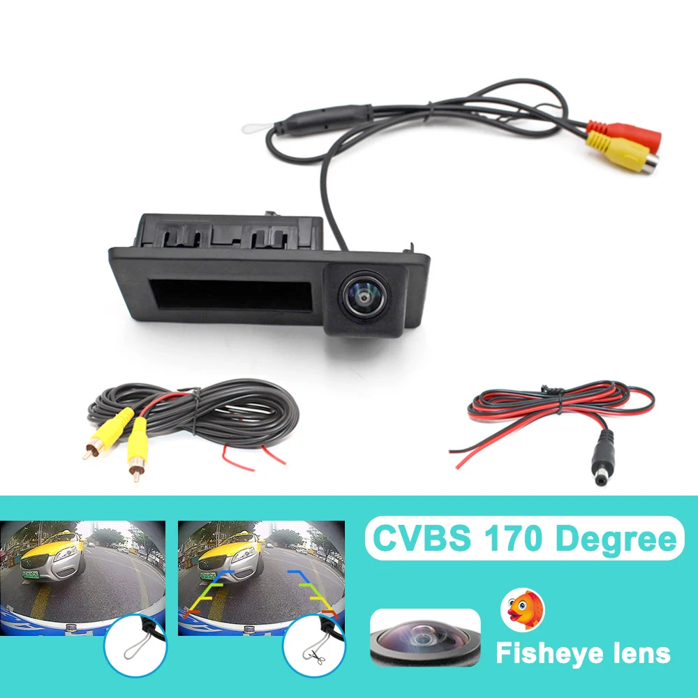 자동차 후방 카메라 AHD 1080P 720P CVBS/CCD 아우디 A3 A4 B8 B9 A4L 티구안 투란 L 투아렉 스코다 옥타비아 A7 라피드 예티용