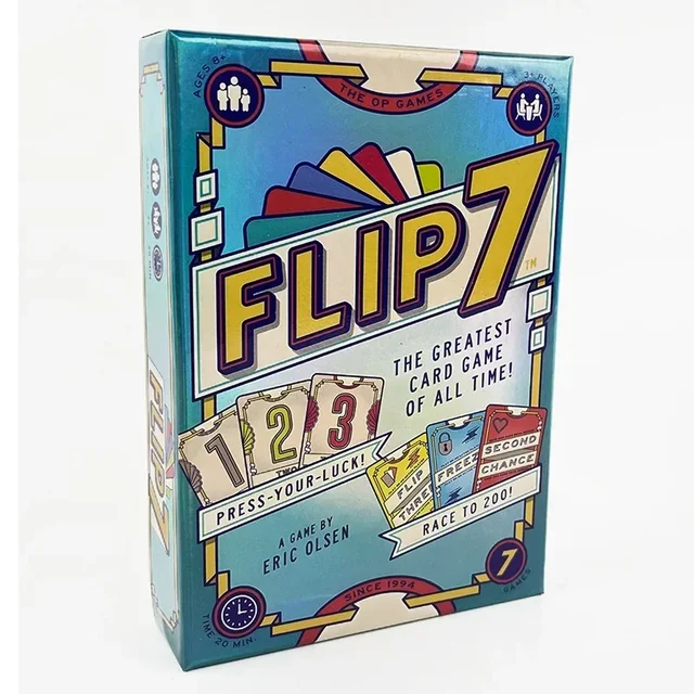New Board Game FLIP 7  Excitement: A Must-Have Family and Friends Card Game for Memorable Game Nights and Gathering Fun 1