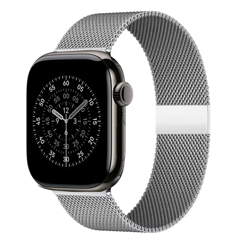 Premium Milanese Loop Watch Band - Stainless Steel Mesh Bracelet