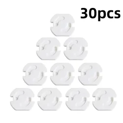 Baby Safety Socket Protector - Easy Install & Remove, Child - Proofing for Standard Outlets (30/10 Pack) (30PCs)