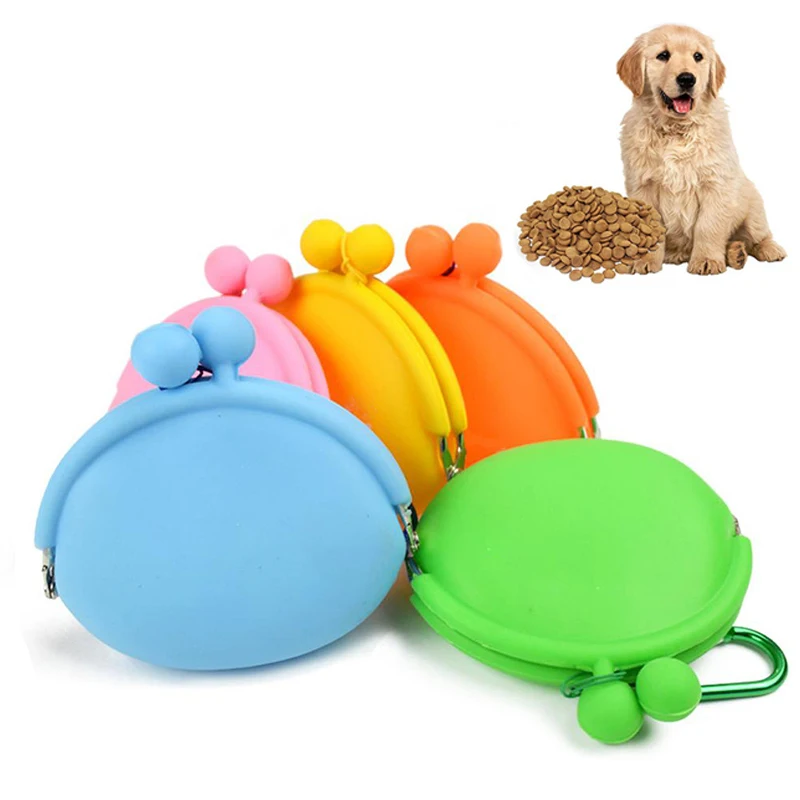 Pet Dog Train Food Snacks Pockets Bag Walking Dog Training Food Storage Waist Pet Travel Outdoor Product Treat Bag dog treat bag dog training supplies