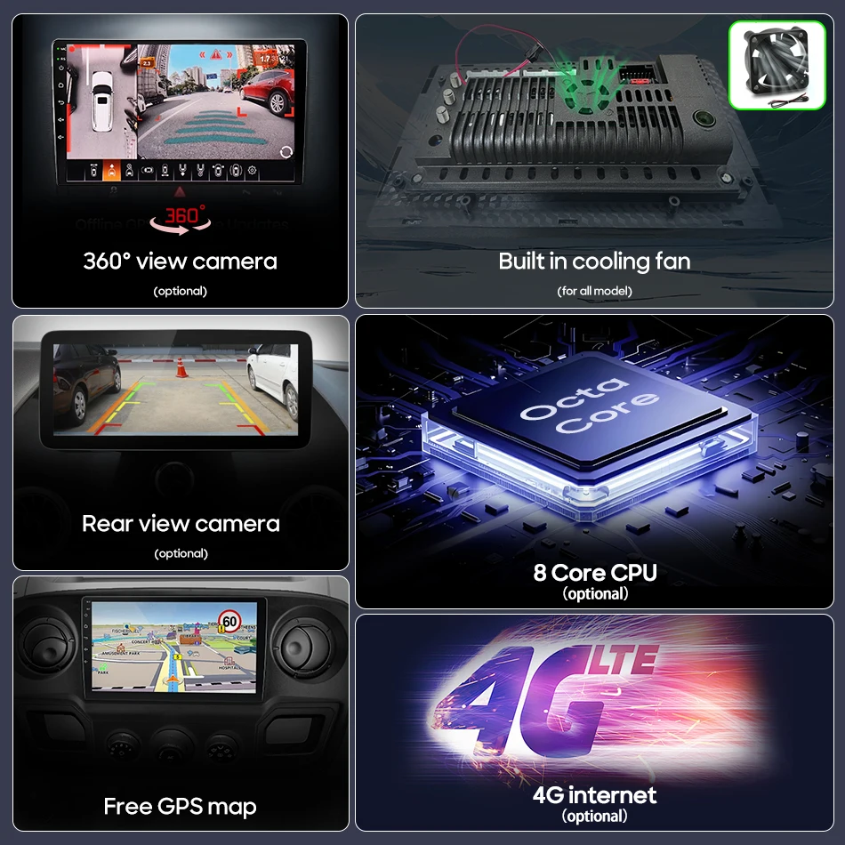 Unità di navigazione GPS per auto 2din per Volkswagen UP!UP 2013 - 2014 Lettore multimediale per auto Android 16 Radio Carplay Stereo Video - Image 6