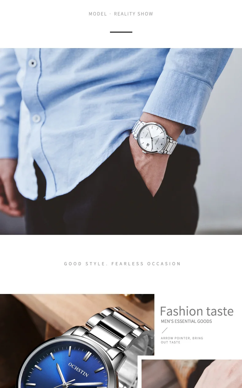 OCHSTIN Nuovo orologio da polso meccanico di lusso da uomo in acciaio inossidabile GMT Orologio da uomo automatico Hardlex di alta qualità Reloj Hombre 2022_voghion.com