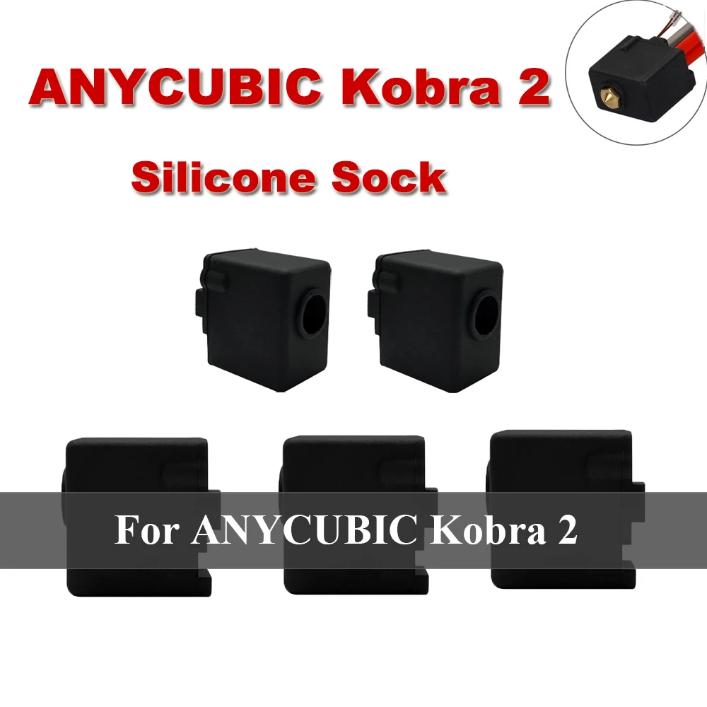 

3/5 шт., силиконовые чехлы для принтера ANYCUBIC Kobra 2