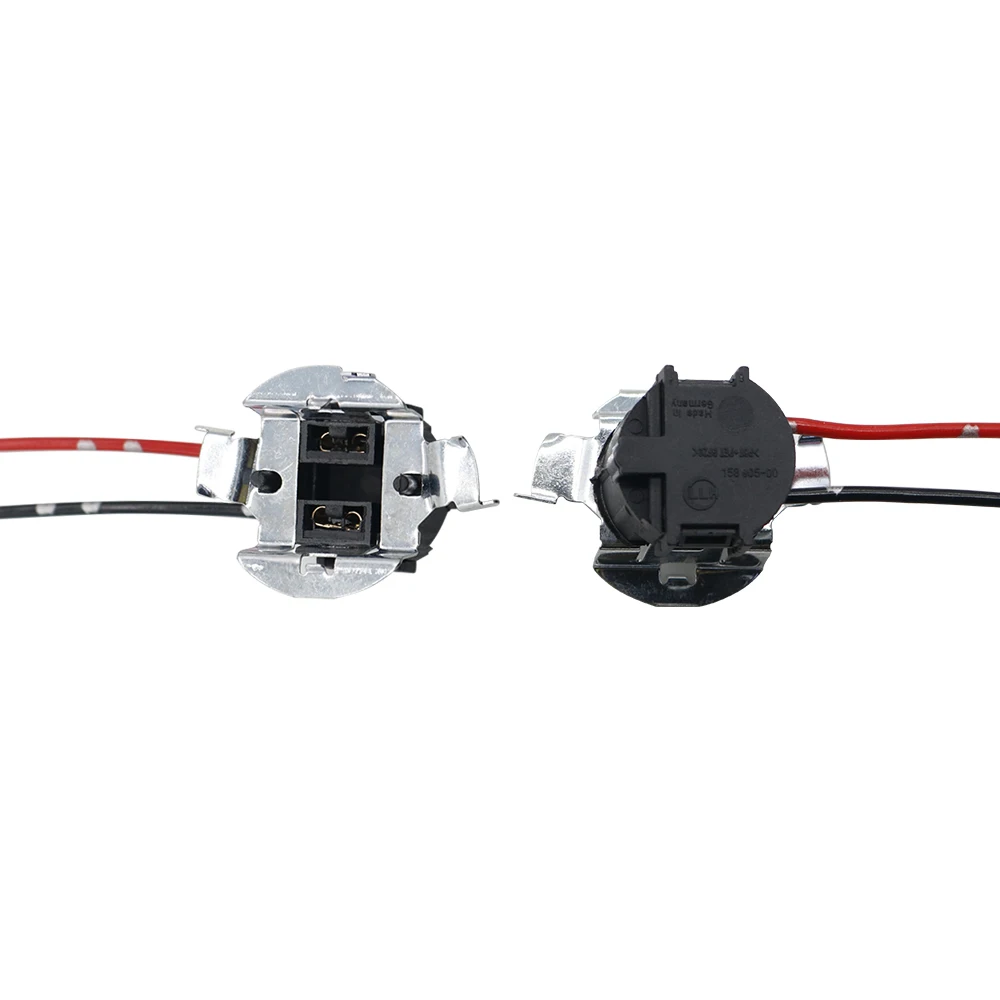 TK-305 Car Light Bulb Base Holder Socket Wire Adapter H7 Halogen Lamp Connector Wiring Harness 2pcs For Volkswagen Sagitar lamp holder headlight holder led lamp bulb led lamp bulb base light bulb socket
