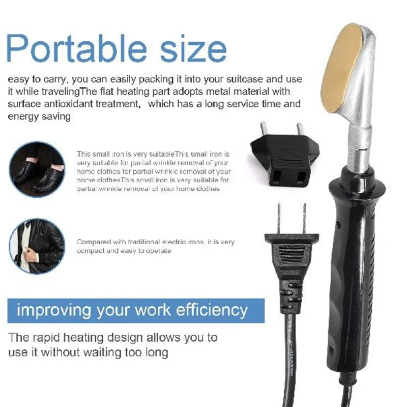 Upgraded 100W Plastic Welding Repair Kit 2in1 Plastic Welding Kit Temperature Control Soldering Iron Gun For Surface Repair Tool 5