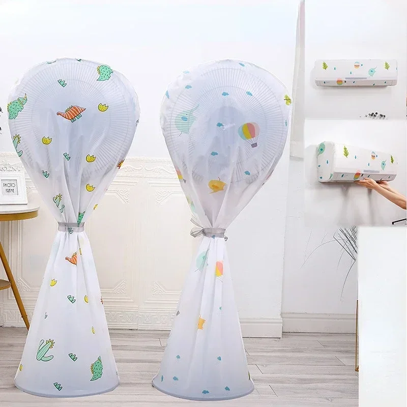 Thick Waterproof Electric Fan Cover Cartoon Style Floor-Standing Electric Fan Dust Cover Universal Protection Case fan cover