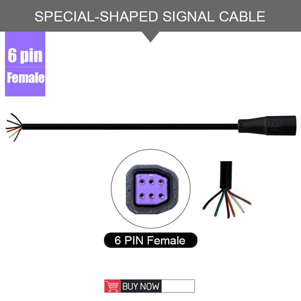 Ebike Geformter Stecker 2/3/4/5/6 Pin Männlich Weiblich Kabel Wasserdichter Stecker Signalleitung Julet Stecker Ebike Teile – Detail 12