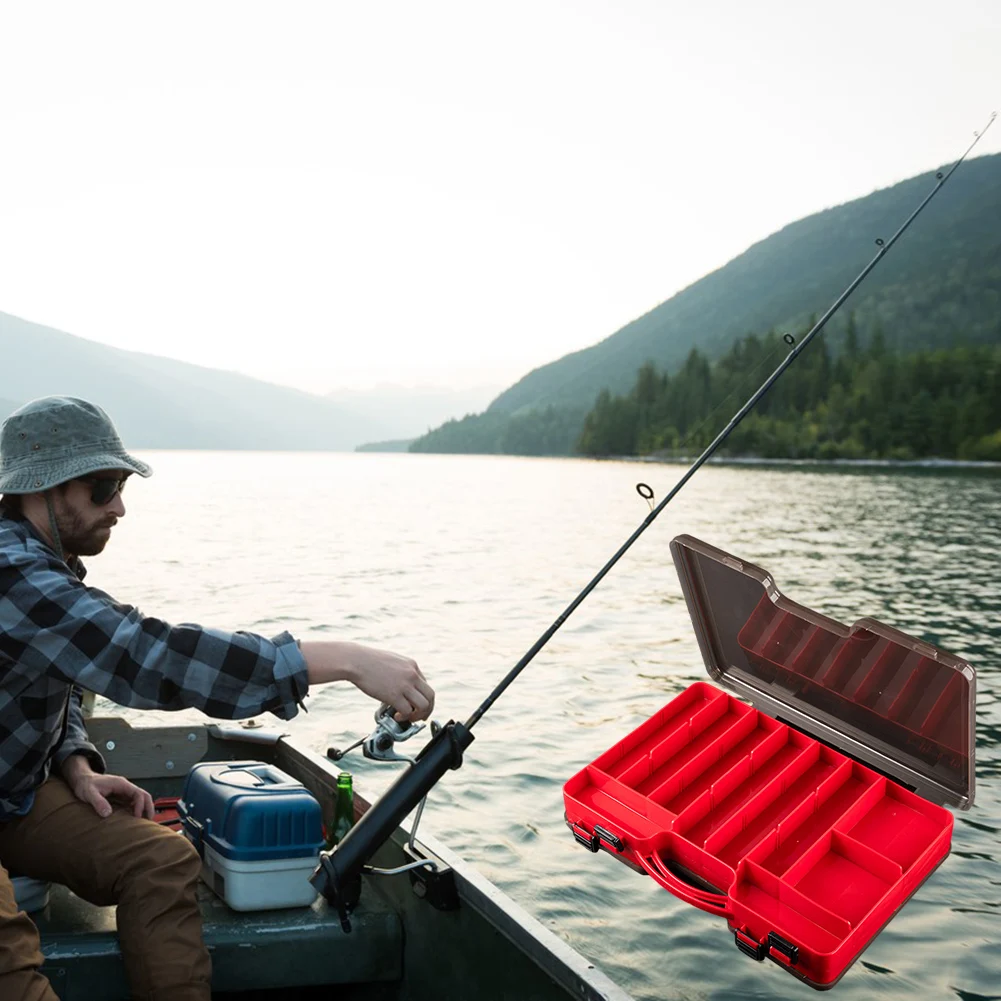 

Plastic Lure Bait Storage Case Multipurpose Fishing Bait Container For Hard Bait Storage