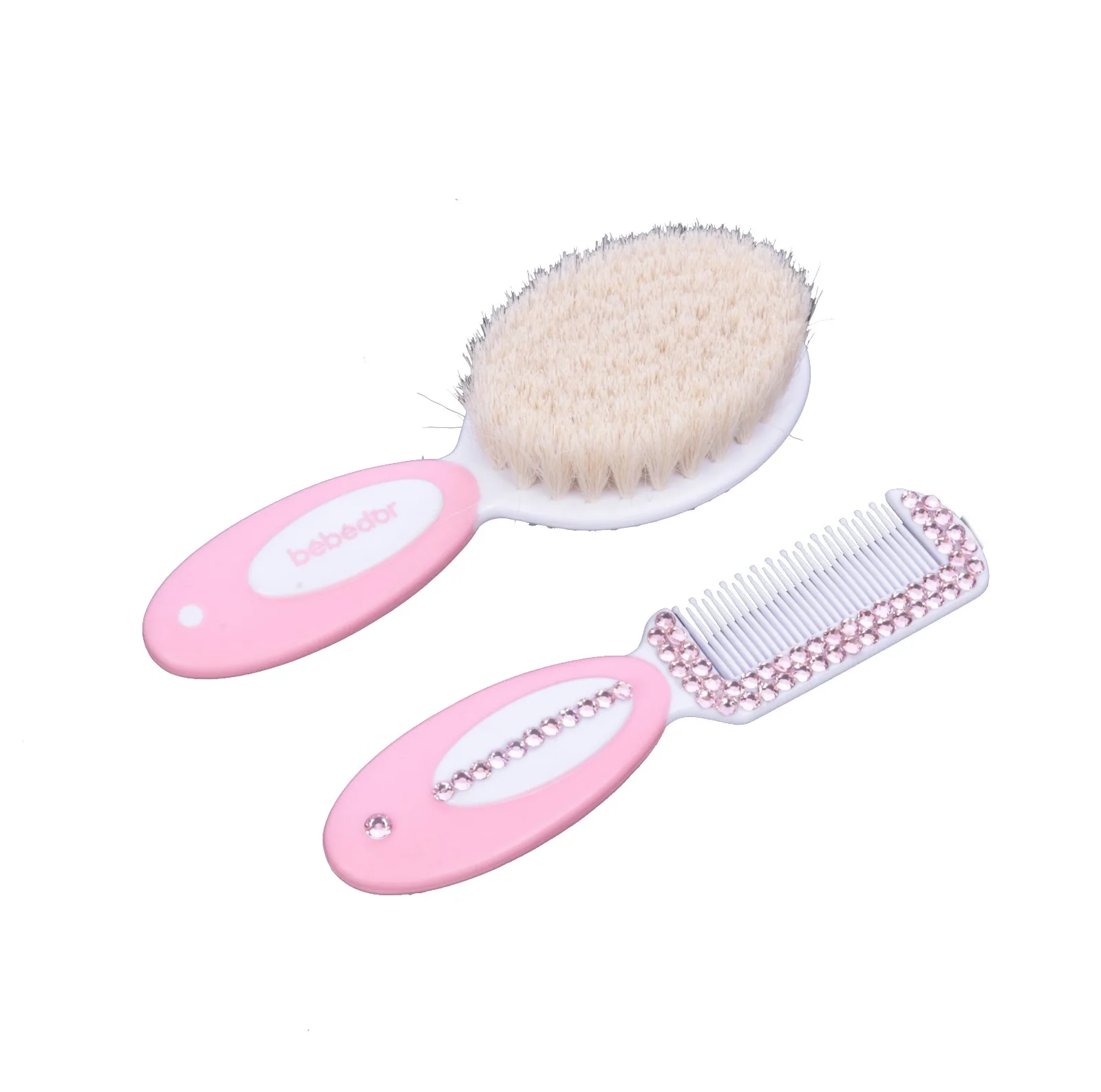 Dollbling Comb and Brush Baby Shower Nursery deco Gift for Girl
