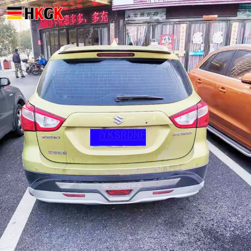 Задний спойлер для Suzuki S-Cross SX4 из АБС-пластика крыло губа хвост багажника блеск