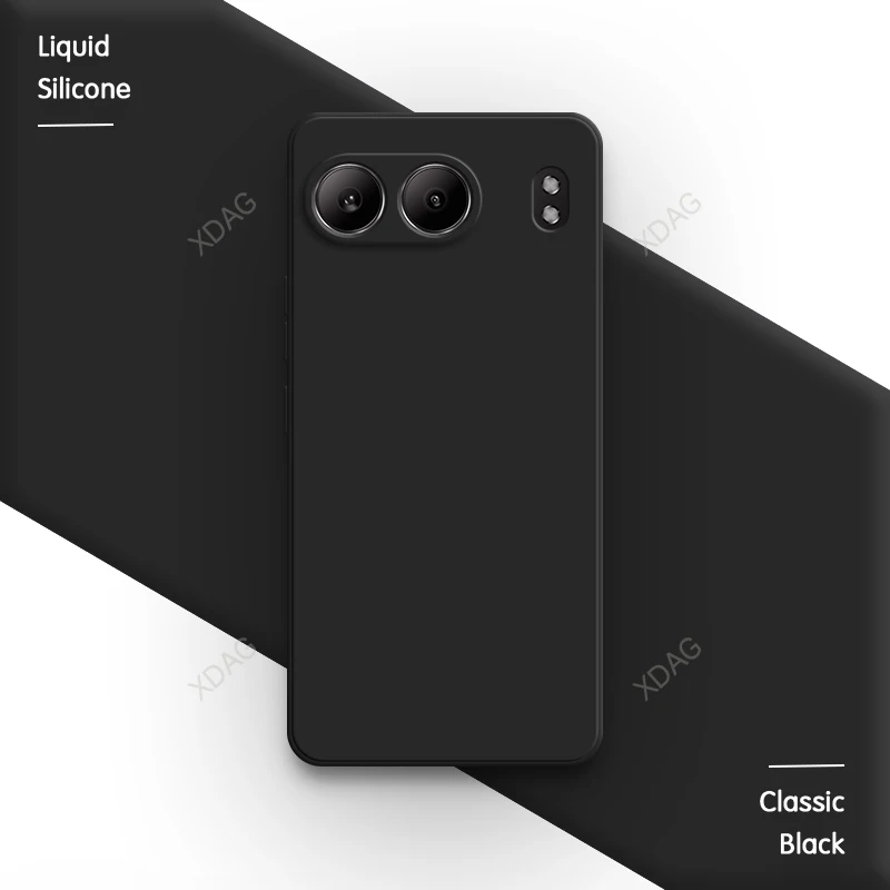 Soft Silicone Phone Case with Lens Protection and Candy Color Design