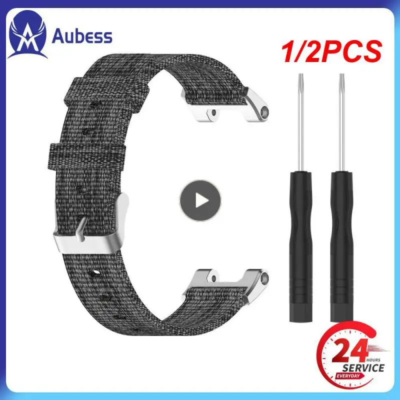 

1/2 шт., нейлоновый ремешок для смарт-часов Garmin Forerunner 45 45S