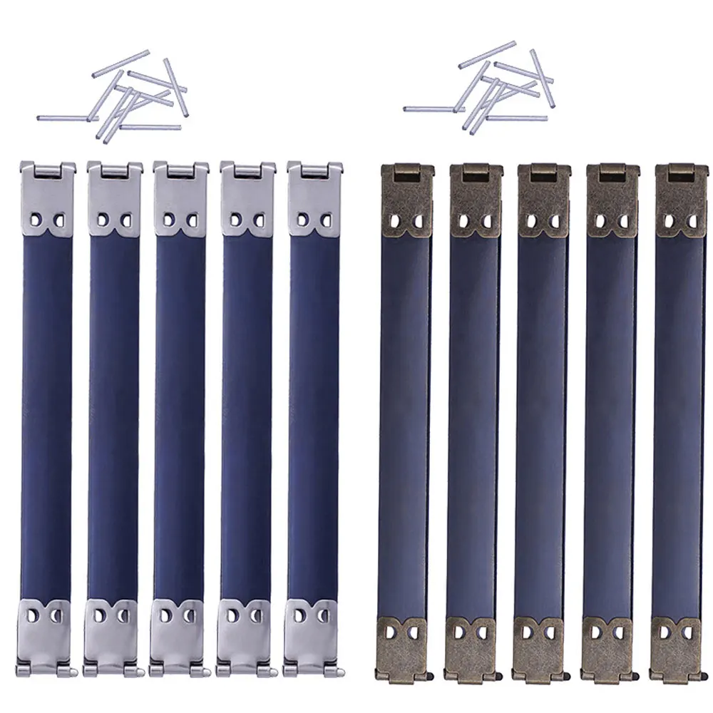 

10PCS Metal Internal Flex Frames Clasp Bag Coin Purse Sewing Internal Handbag Hinges Clip Handmade Wallet Accessories 8cm-12cm