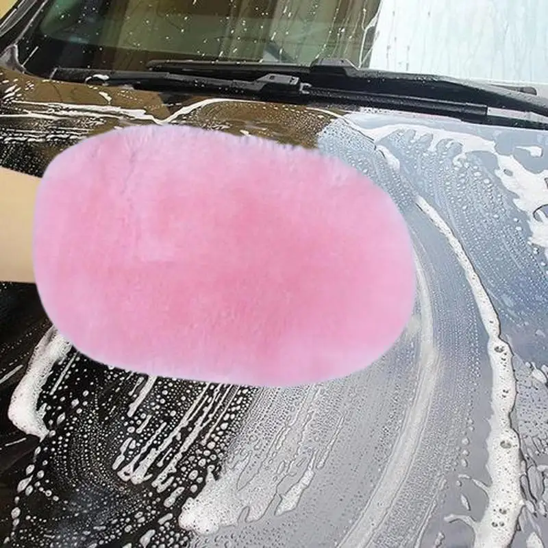 1Pcs Sponge Gloves for Car Washing Chenille Ultra Cleaning Sponge Scratch Resistant Super Absorbent Cleaning Gloves Accessories