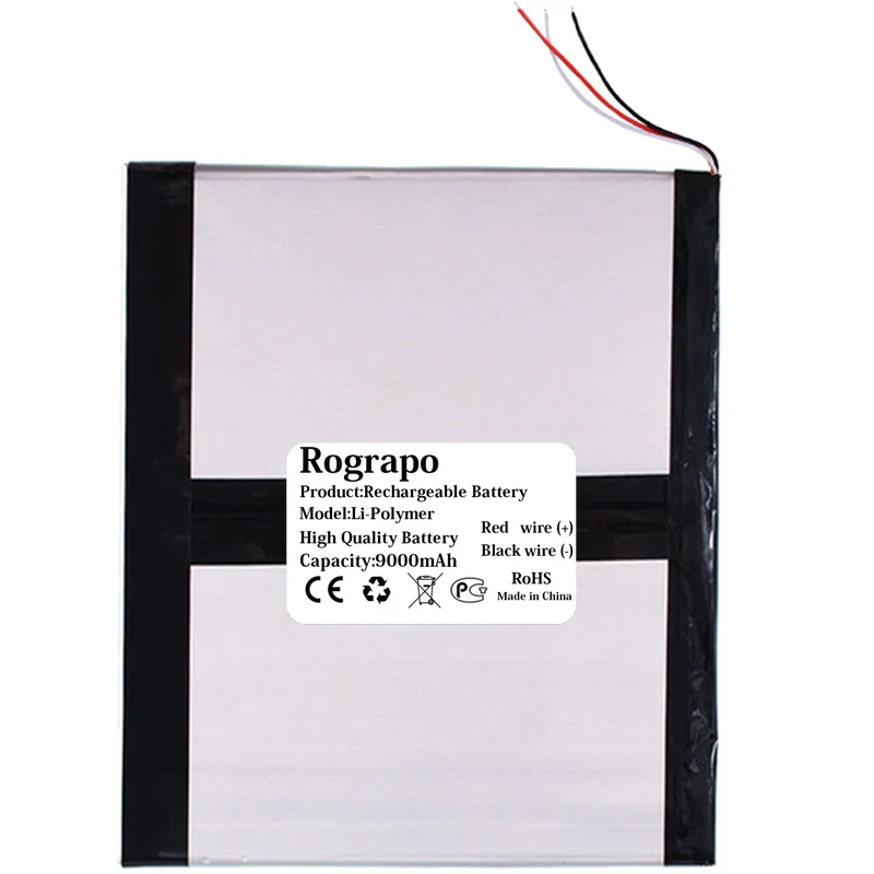 Bateria do Tablet pc para Chuwi Hi9 Plus e Hi9plus Linhas de Fios Pt32661102p 3.8v 9000mah Novo - Imagem 5