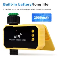 Wi-Fi солнечный таймер орошения Smart Life APP управление автоматический таймер воды для сада двойной зоны с датчиком дождя контроллер крана — изображение 6