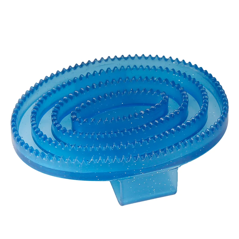 only 1 pc Massage brush horse washing tool Horse brush soft glue brush equestrian equipment horse brushing tool 3
