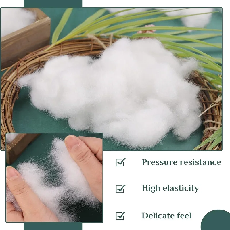 Polyester Fiber Fill Multiple Weights Pillow Stuffed Animal Cushion Stuffing DIY Craft Set