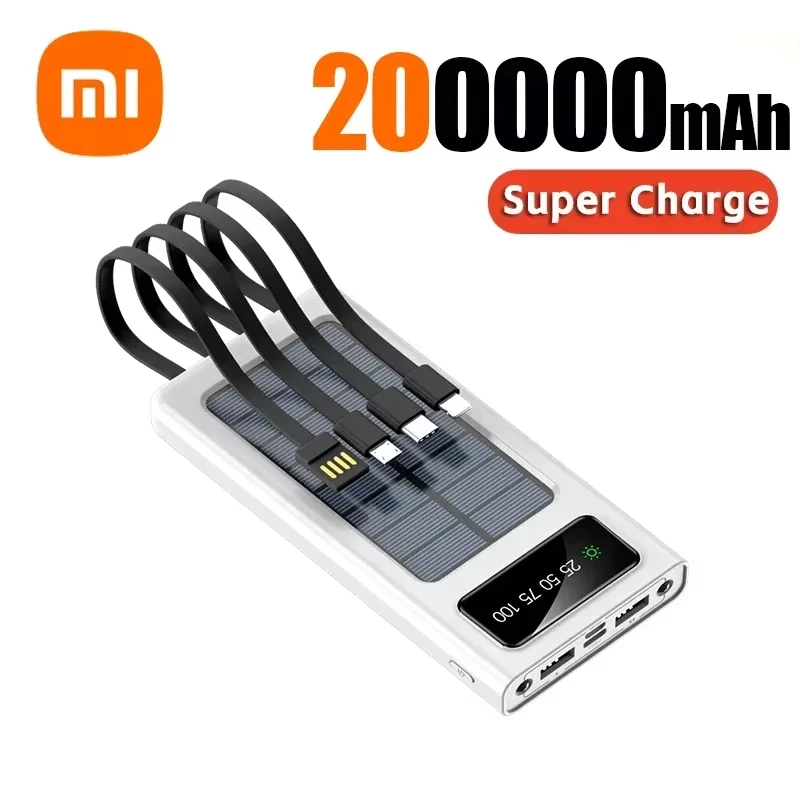 White 200000mAh