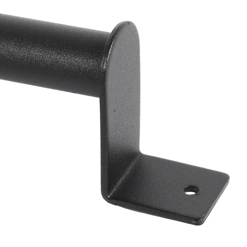 2Pcs Black Carbon Steel Sliding Barn Door Pull Handle for Sliding Barn Door Garden Gates Garages Hardware Kit door handles
