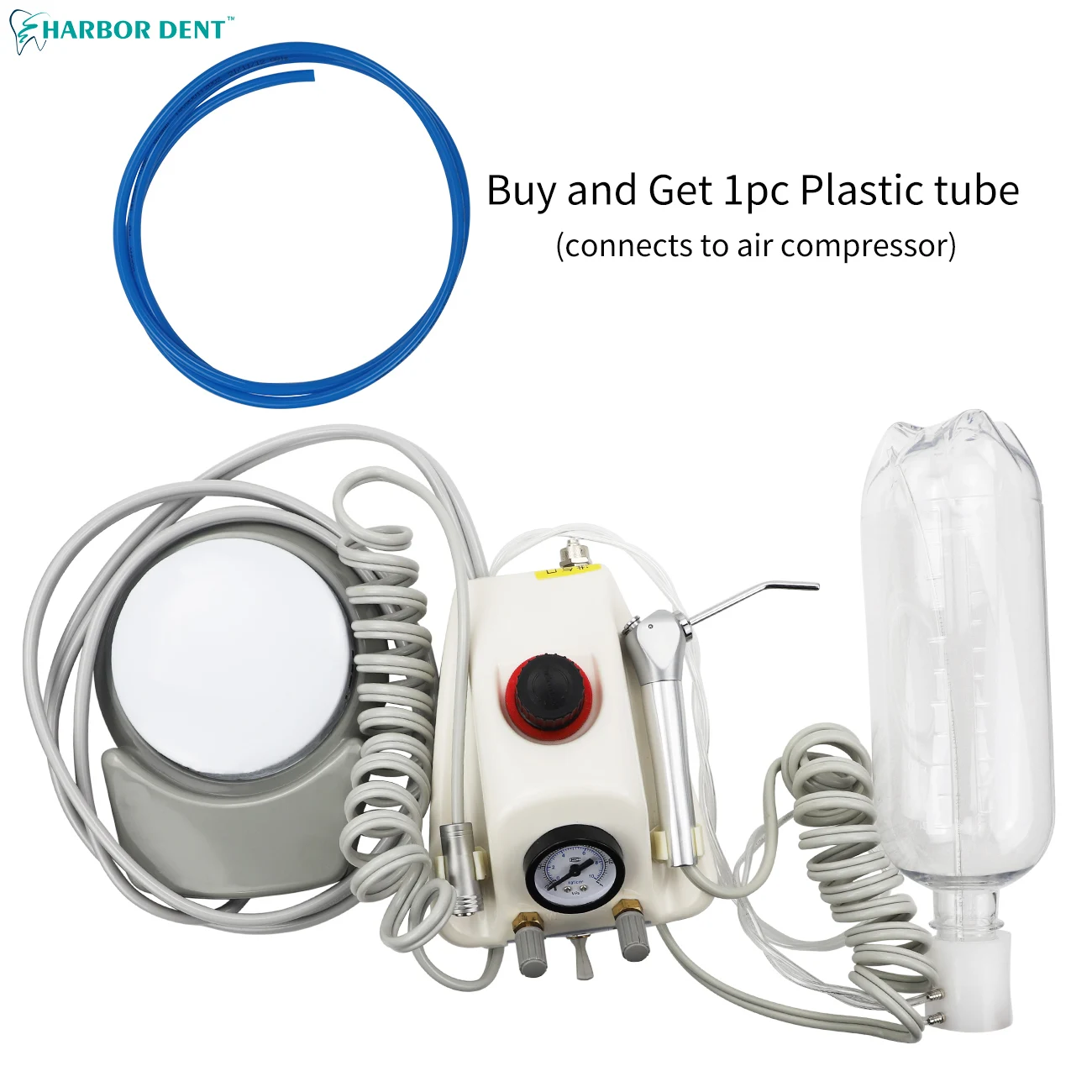 ポータブル歯科用タービンユニット,2/4穴の歯のホワイトニング