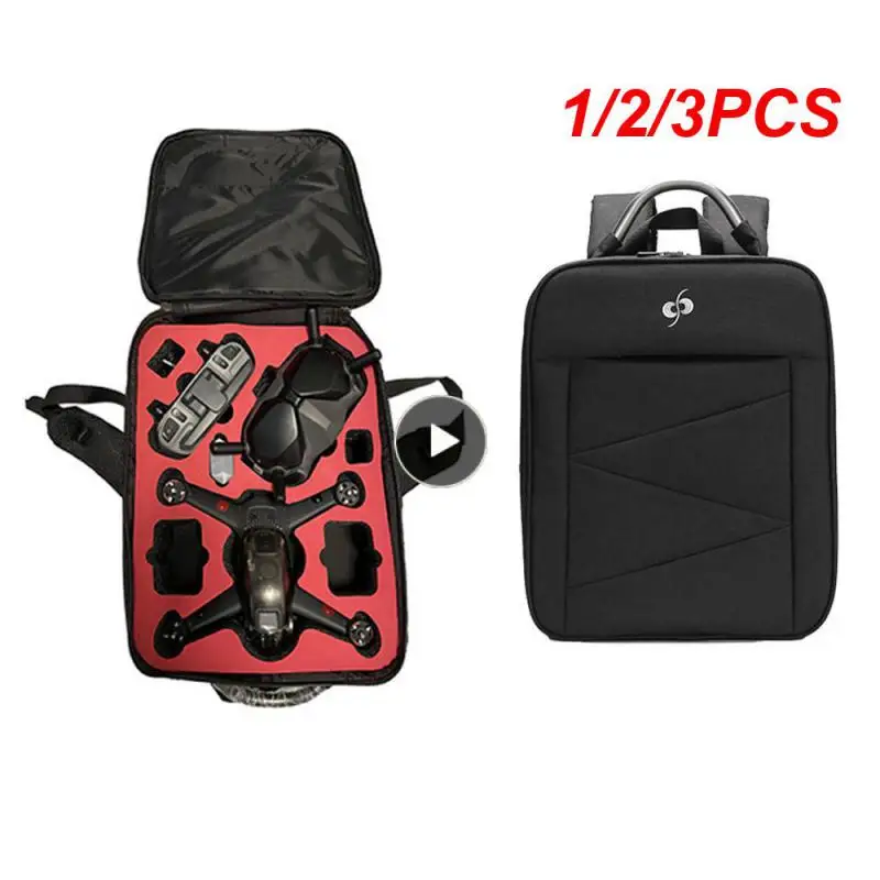 

1/2/3PCS For FPV Backpack Shoulder Bag Carrying Case Portable Waterproof Case for dji fpv bag drone backpack Combo Drone DJI