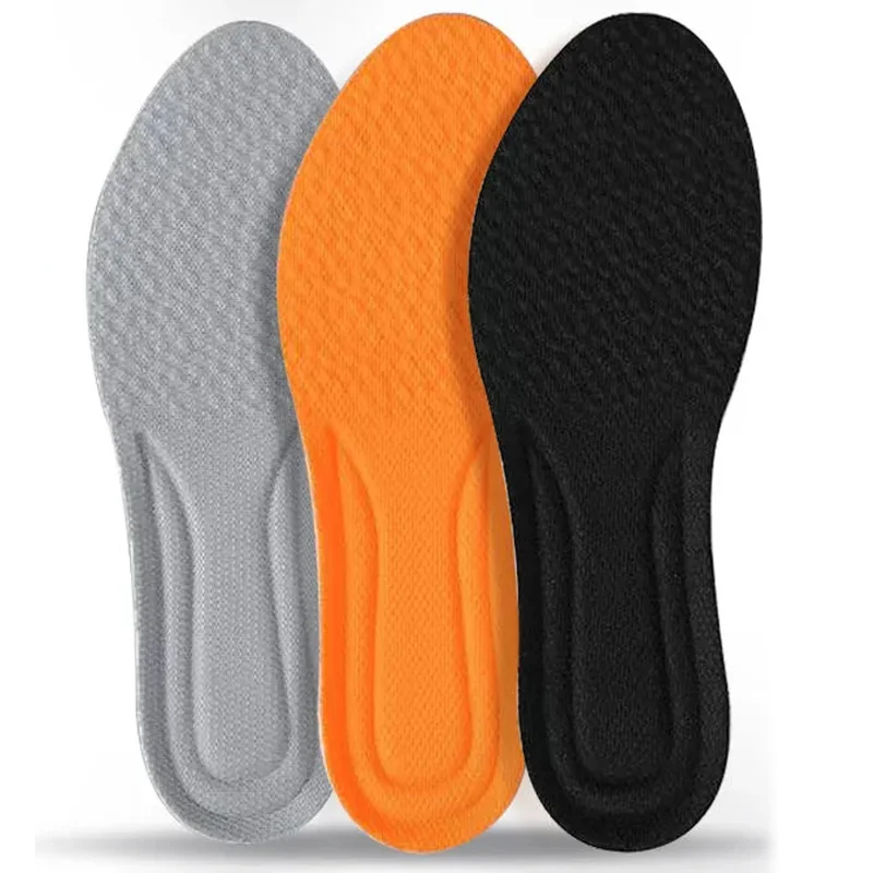 Orthopedic Memory Foam Sport Insoles For Shoes Sole Cushion Running Shock-Absorbant Breathable Deodorization PU Soft Pad shoe insoles orthopedic insoles