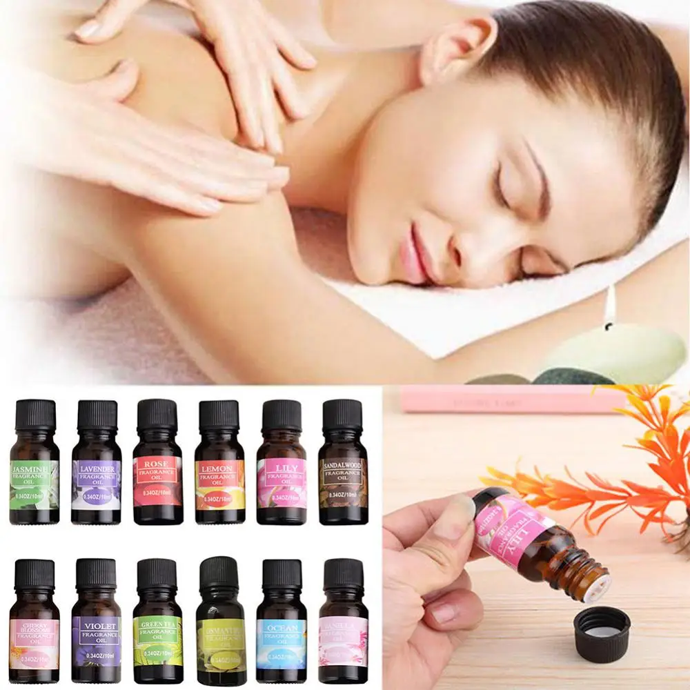 Natural 10ml Water Solubility Pure Essential Oil Therapeutic Plant Aromatic