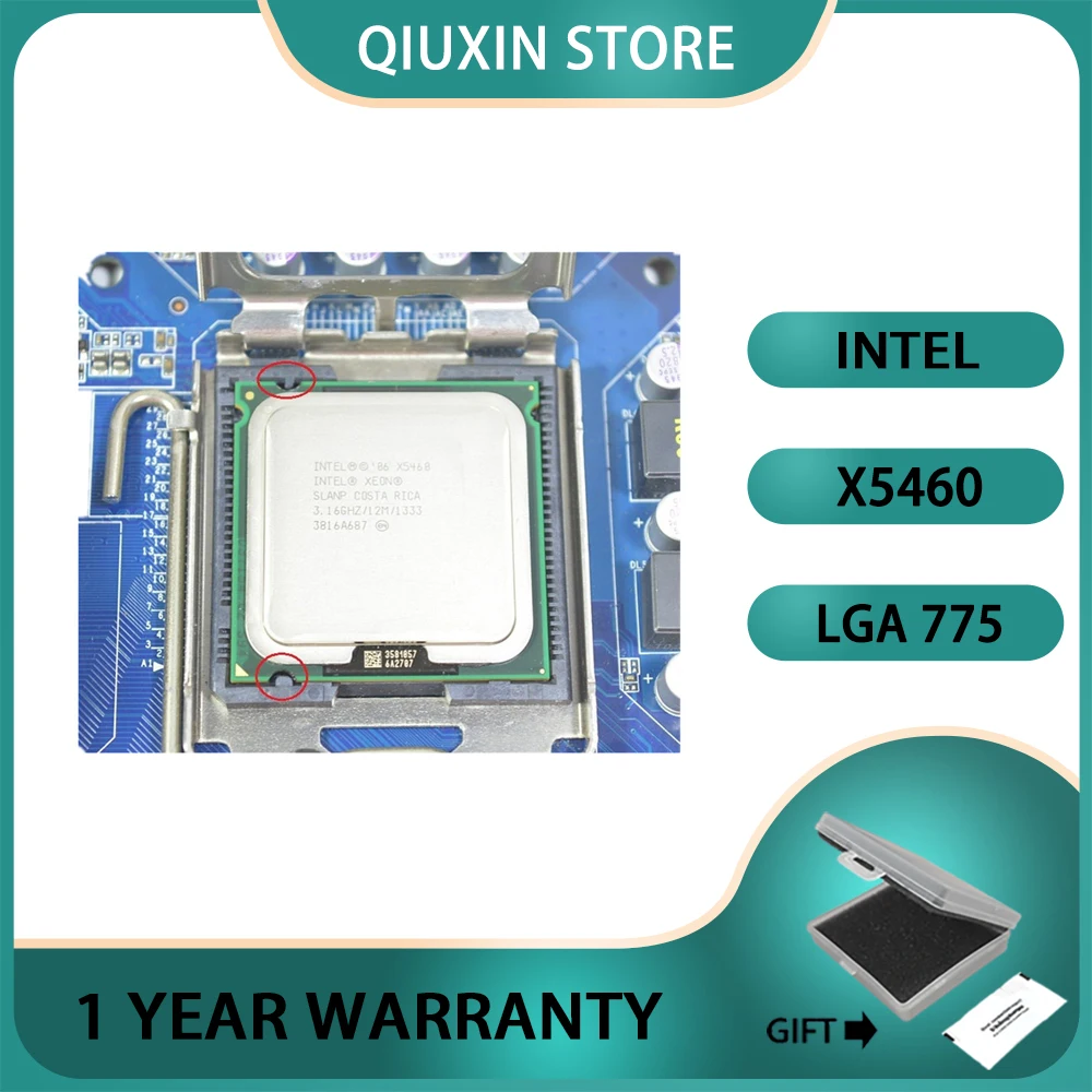 Procesador Original Intel Xeon X5460 3,16 GHz/12M/1333 cerca de Core 2 ...