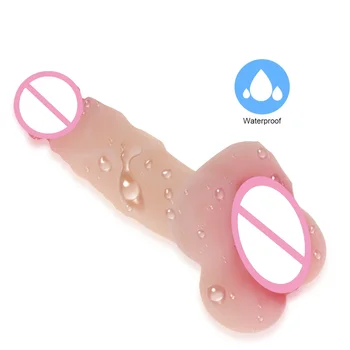 Silicone Realistic Dildo Penis Extender Sleeve Real Pussy Fake Vagina Gay Sex Toy for Couples Masturbator Sex Toys for Women 5