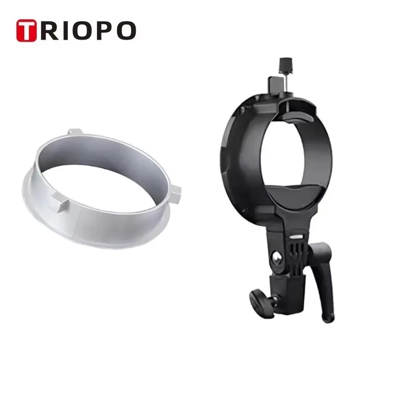TRIOPO TR-07C Handle (Flash Speedlight Mount) or Bowens Mount Bracket for TRIOPO