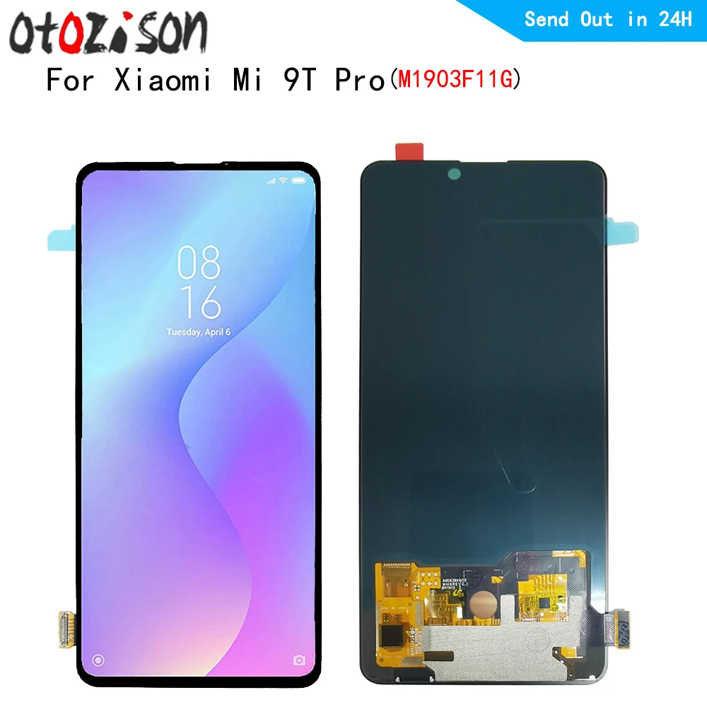 Pantalla LCD Puede Usarse Con Xiaomi Mi 9T, Mi 9T Pro, Redmi K20, Redmi K20 Pro, Negro, Sin Marco, Original (vidrio Reemplazado), M1903F10G, M1903F11G, M1903F10I, M1903F11I - All Spares