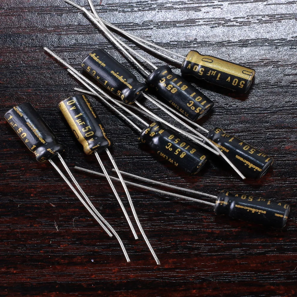 

10 шт. Nichicon KW 1uf 50v 1mfd аудио электролитические конденсаторы 5 мм * 11 мм