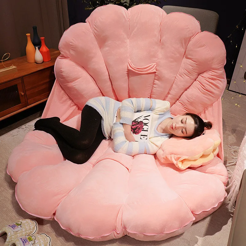 Clam Shell Plush Toy Seat Cushion Pillow Shell Doll Oversized Clam Shell Pearl Send Girlfriend Girl Sofa Sleeping Bag