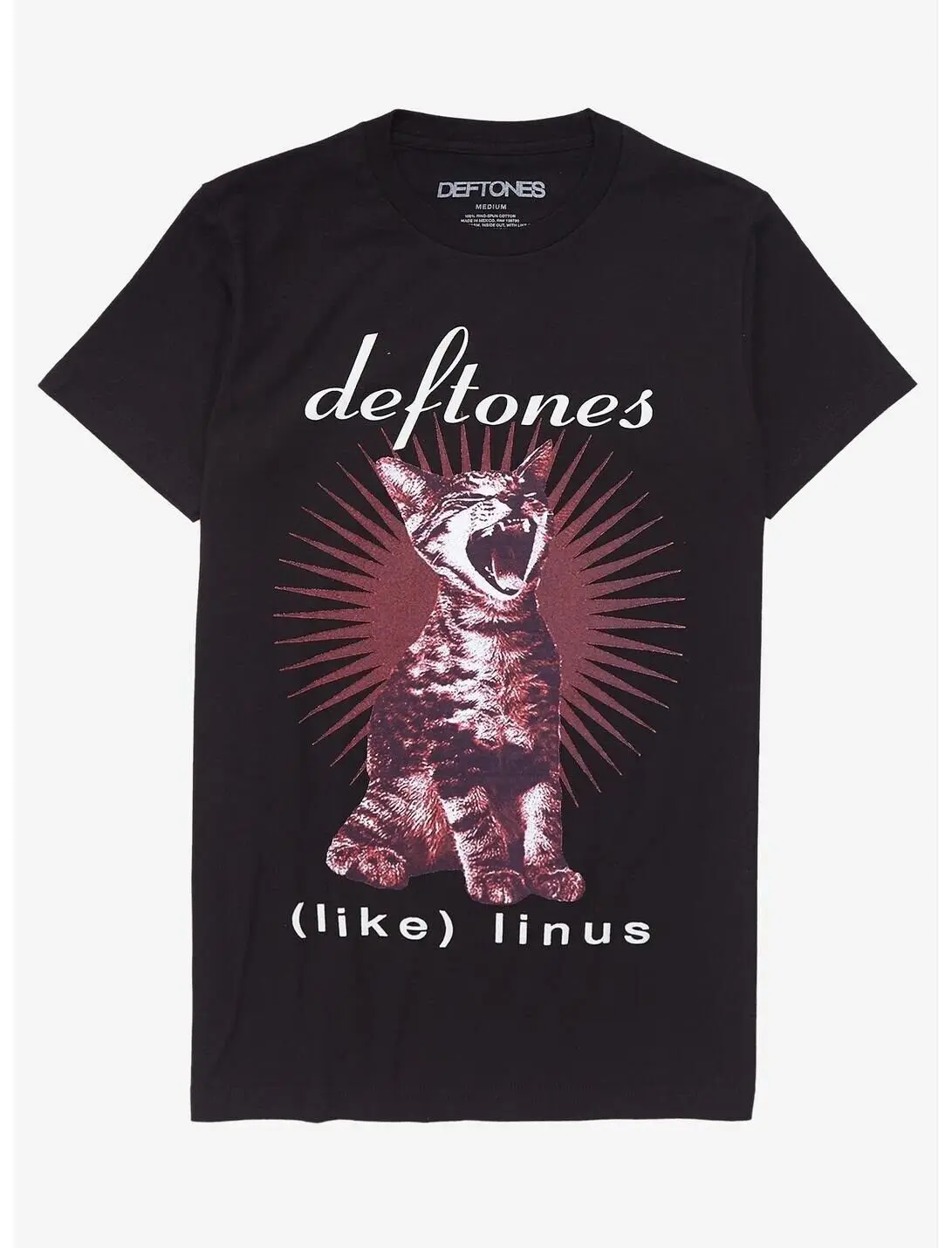 Deftones Like Linus Album Cover Boyfriend Fit Girls T-Shirt
