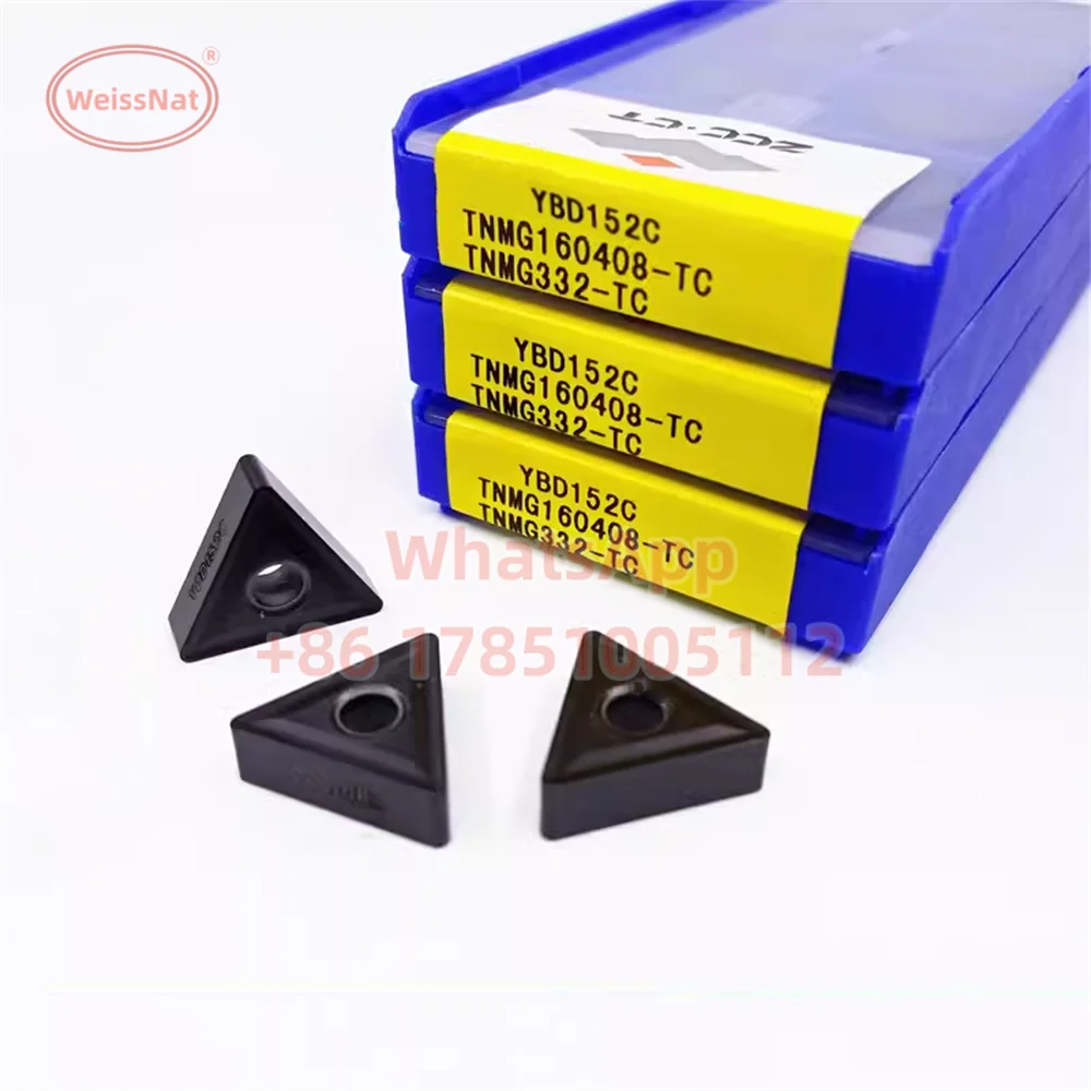 Zcc.Ct Tnmg160404 Tnmg160408-Jm R L-Zc R L-Fm Zm Tc Zma Ybc252 Ybg205 Ybc251 Yb6315 Yb7315 Ybd152C Ynt251 Inserto Da Taglio Tnmg