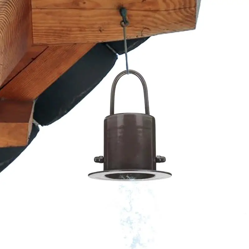 

Rain Chain Adapter Rain Chain Gutter Installer Accessories Anti-rust Metal Rain Chain Gutter Installer Wear-resistant Garden