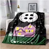 Gothic Style Animation Coraline Print Blanket Children's Blanket Family Napping Sofa Blanket Bed Warm Blanket Soft Bedspread 6