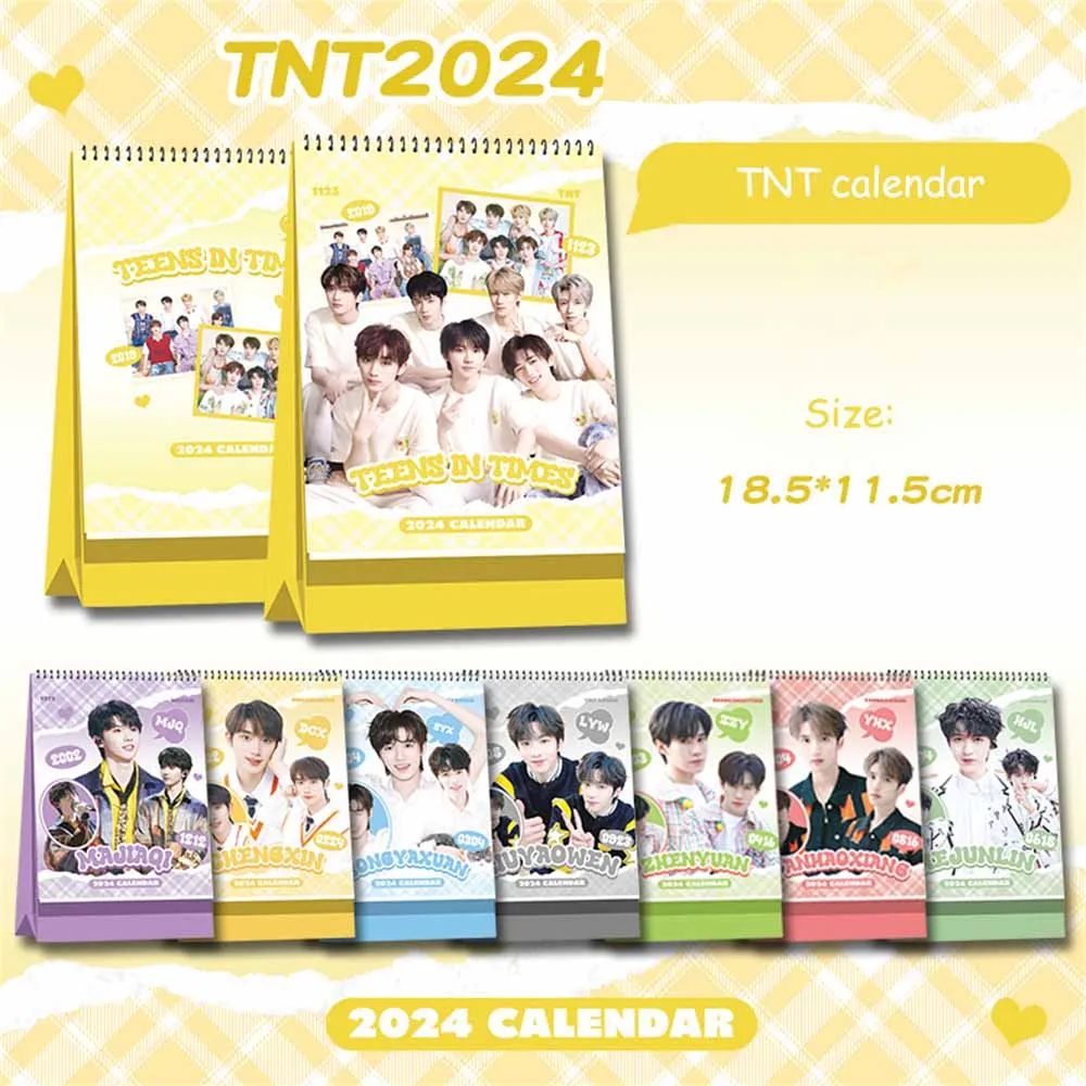 Loveintheair カレンダー、ミニポスターセット Idol Group Teens in Times 2024 Calendar TNT Fashion Photo