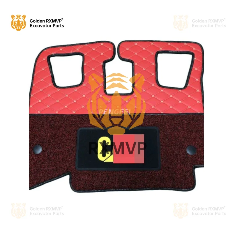 For Caterpillar Cat 305.5 306 307e/d/e2 307.5 Cab Floor Adhesive Double-layer Foot Mat Excavator