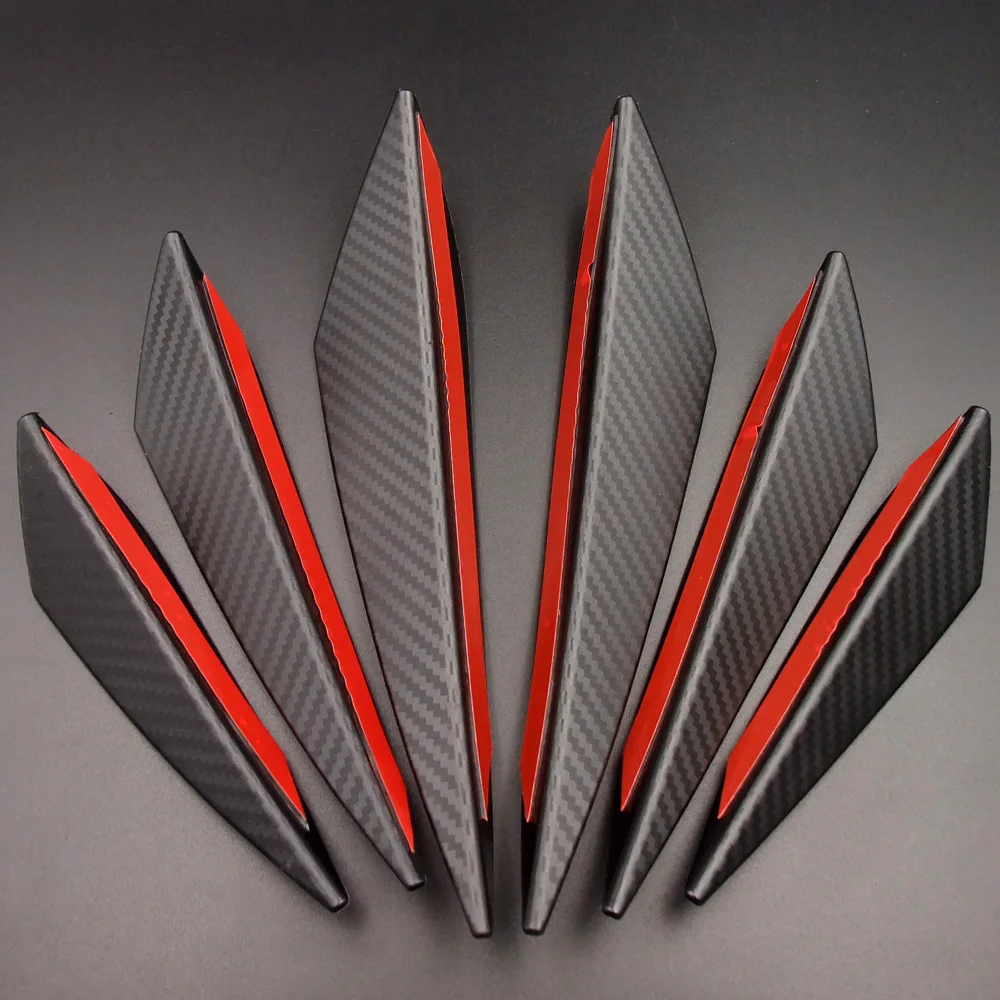 Car Styling Accessories Front Bumper Lip 6pcs
