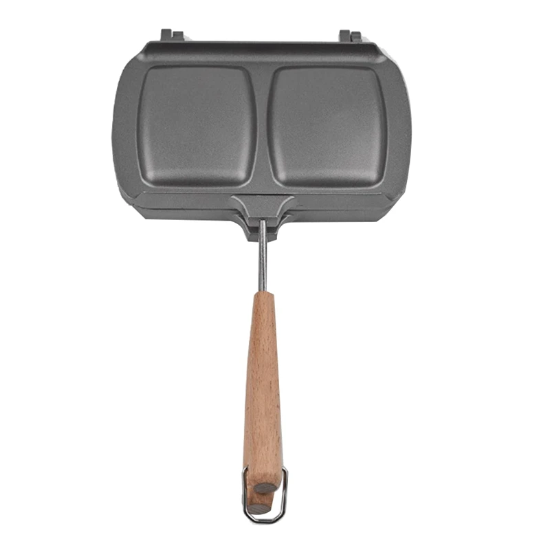 Padella Per Sandwich Per La Produzione Di Sandwich Teglia Antiaderente A Doppia Faccia Tostapane Per Hot Dog Macchina Per La Colazione Pancake Maker