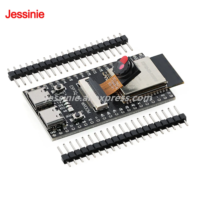 ตัวเลือกสินค้า บอร์ดพัฒนา ESP32-S3 พร้อมกล้อง Wi-Fi 2.4GHz