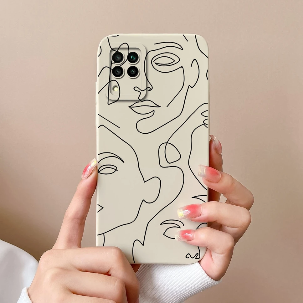 Lovely Astronaut Smooth Liquid Back Cover Case for Huawei P40 Lite Series