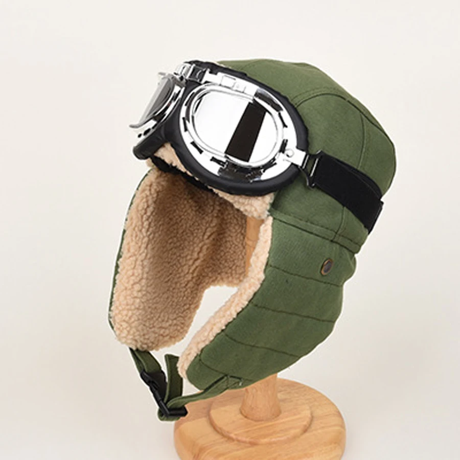 Men Women Thick Warm Bomber Hat for Winter Hat,Earflap Hat