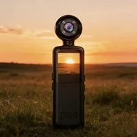 1080P HD Action Camera Handheld & Clip-on Compact Portable Pocket Camera Night Vision & Anti-Shake for Outdoor Sports & Cycling - Image 2