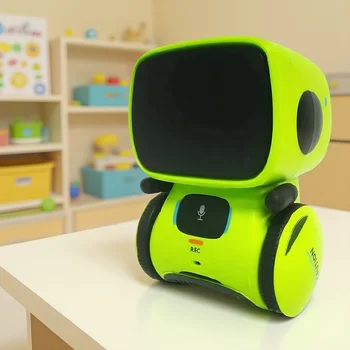 Robot educativo intelligente con comandi vocali multilingue, AI emotivo e funzionalità di incollaggio