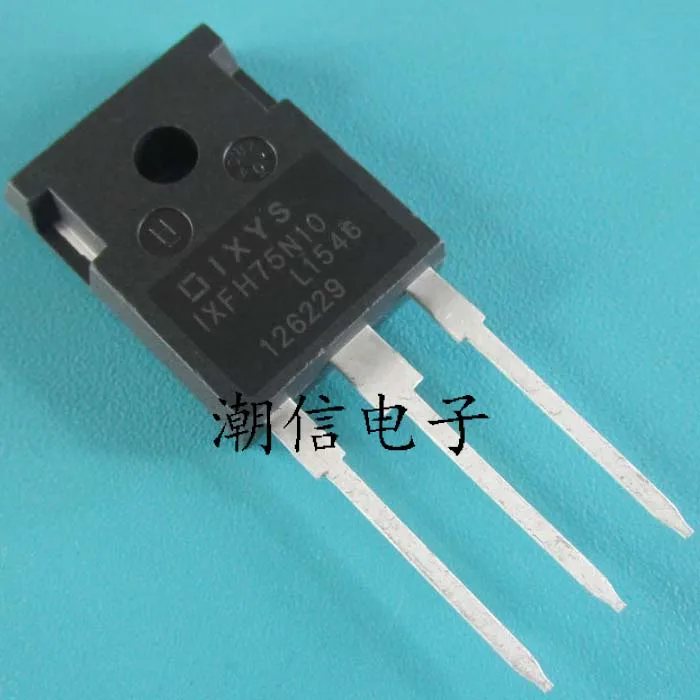 

5PCS/LOT IXFH75N10 75A 100V NEW and Original in Stock