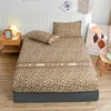 1pc Bed Cover Single Size Fitted Sheet Double Bedspread for Home Bedsheet 99/138/153/182/198 Bed Linen sabana (No Pillowcase) 1